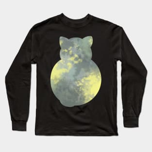 Moon Cat Long Sleeve T-Shirt